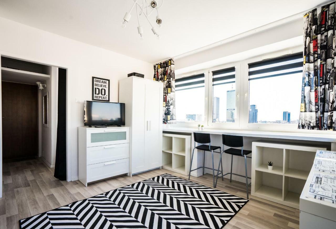Elegant Apartment Panoramic Varşovia Exterior foto
